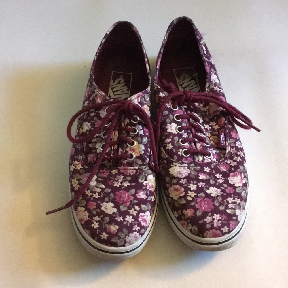 Floral Vans